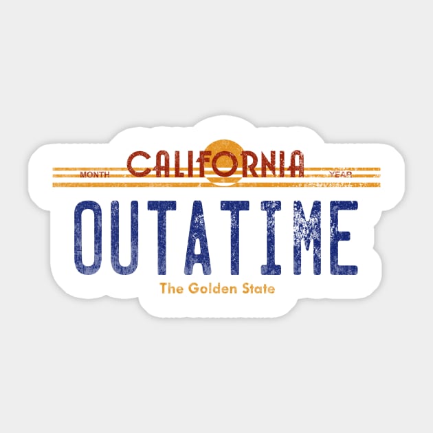 Outatime Sticker by mycool